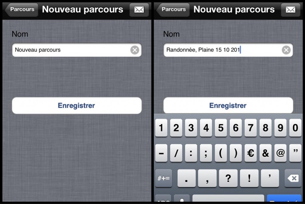 Test FollowMe une appli simplissime pour enregistrer un tracé GPS
