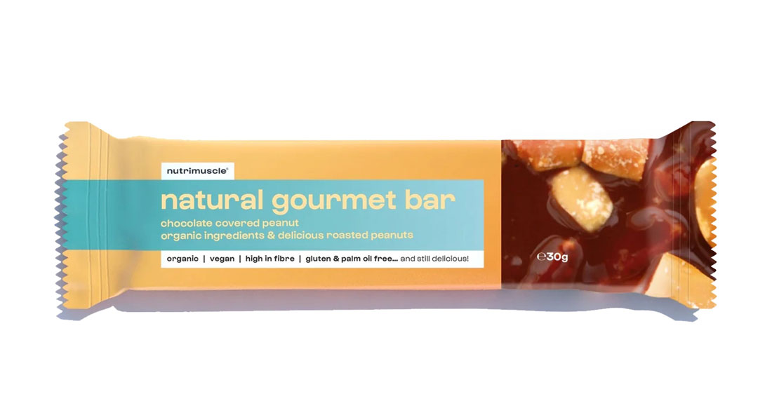 Barre Nutrimuscle natural gourmet bar.